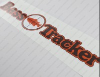 Bass Tracker Target 1970'S Boat Logo Decal 17.5"